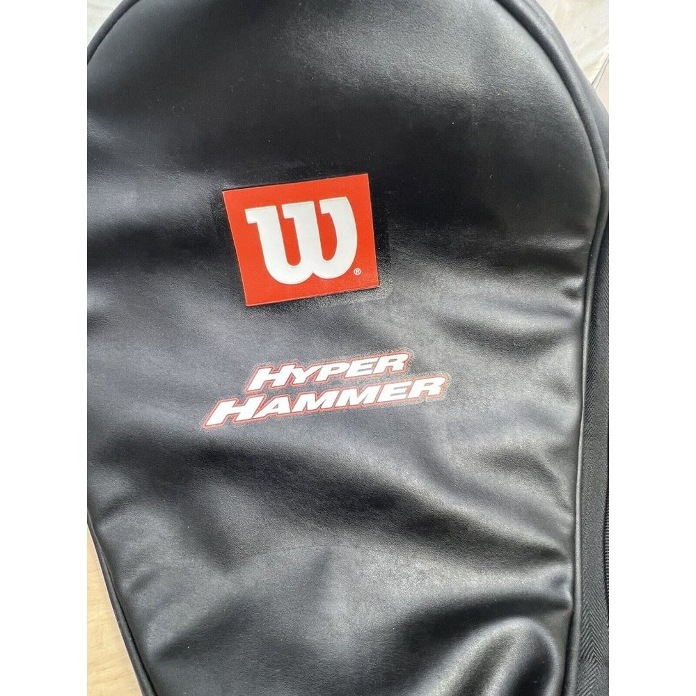 Vintage Wilson Hyper Hammer Tennis Racquet  Case Excellent Condition - Picture 6 of 8